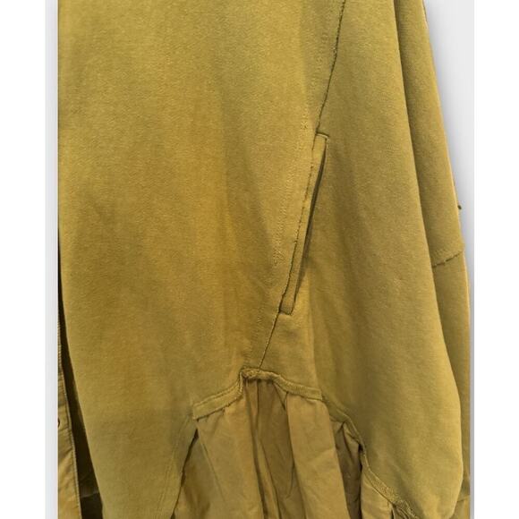FREE PEOPLE Button-up Sweatshirt Size Small - Picture 7 of 10